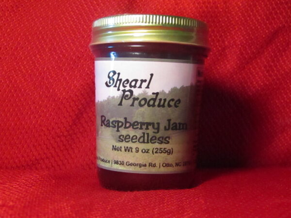 Raspberry Jam Seedless 9oz